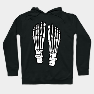 Skeleton Feet Hoodie